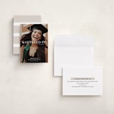 "Mastered It" - Graduation Announcements in Snow by Stacie Stankos - Assembled