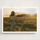 "Study Guide" - Graduation Announcements in Cloud by Carolyn MacLaren - Front