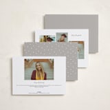 "archive" - Graduation Announcements in Snow by Sarah Curry - Back of Card Options