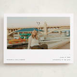 "Typewritten" - Graduation Announcements in Ink by Blustery August - Front