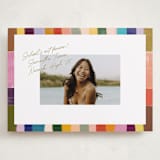 "Colorful Scallop" - Graduation Announcements in Olive by Sierra Lee - Front