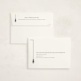 "Tassel Line" - Graduation Announcements in Onyx by Amy Payne - FREE Recipient Addressing
