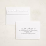 "Understated" - Graduation Announcements in Salt by Ekko Studio - FREE Recipient Addressing