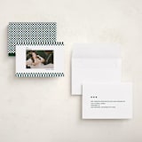 "Checked Out" - Graduation Announcements in Pine by Rachel Cassel - Assembled