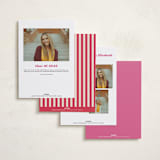 "Confetti Drop" - Graduation Announcements in Multi by Megan Cash - Back of Card Options