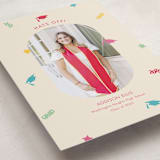 "Confetti Drop" - Graduation Announcements in Multi by Megan Cash - Detail