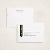 "Classic Sash" - Graduation Announcements in Pine by Lauren Chism - FREE Recipient Addressing