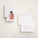 "Celebratory" - Graduation Announcements in Golden by Carolyn MacLaren - Assembled