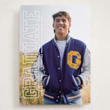 "Strength" - Graduation Announcements in Snow by Sarah Curry - Front