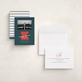 "Varsity Initial" - Graduation Announcements in Forest by Leia Matt - Assembled