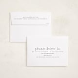 "Understated" - Graduation Announcements in Salt by Ekko Studio - FREE Recipient Addressing