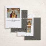 "Days gone by" - Graduation Announcements in Cloud by Lea Delaveris - Back of Card Options