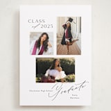 "Aspire" - Graduation Announcements in Cotton by Melanie Kosuge - Front