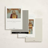 "Commence" - Graduation Announcements in Tuxedo by Megan Davis - Back of Card Options