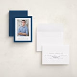 "Linen frame" - Graduation Announcements in Jeans by Lea Delaveris - Assembled