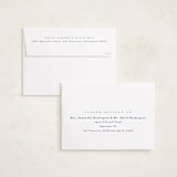 "Linen frame" - Graduation Announcements in Jeans by Lea Delaveris - FREE Recipient Addressing