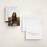 "Break boundaries" - Graduation Announcements in Ivory by Yaling Hou Suzuki - Assembled