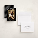 "Scholarly Surround" - Graduation Announcements in Licorice by Jessica Williams - Assembled