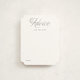 "Swooping" - Graduation Insert Cards in Cotton by Carmia Jordaan - Front