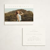 "Bright Horizon" - Graduation Insert Cards in Fawn by AK Graphics - With Invitation
