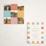"Stacking Up" - Graduation Insert Cards in Cinnamon by Randi Cirelli - With Invitation