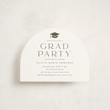 "Next Adventure" - Graduation Insert Cards in Snow by Yaling Hou Suzuki - Front