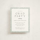 "graceful" - Graduation Insert Cards in Cotton by Emily Sabol Goss - Front