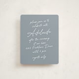 "Diary" - Graduation Insert Cards in Porcelain by Sara Hicks Malone - Front