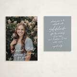 "Diary" - Graduation Insert Cards in Porcelain by Sara Hicks Malone - With Invitation
