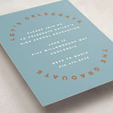 "Circlet" - Graduation Insert Cards in Powder by Ellis - Detail