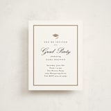 "Elegant frame" - Graduation Insert Cards in Cotton by Stacey Meacham - Front