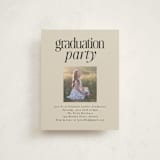 "graduate aesthetic" - Graduation Insert Cards in Cream by Lori Wemple - Front