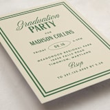 "The Headliner" - Graduation Insert Cards in Butter by Erin L. Wilson - Detail