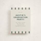 "Varsity Frame" - Graduation Insert Cards in Evergreen by Angela Garrick - Front