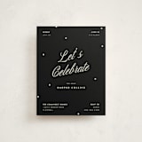 "The Modern" - Graduation Insert Cards in Butter by Pixel and Hank - Front