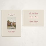 "The Single Photo" - Graduation Insert Cards in Sand by Rachel Cassel - With Invitation