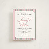 "Color Stripes" - Graduation Insert Cards in Coal by Claudia Orengo - Front