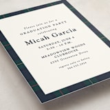 "Preppy plaid" - Graduation Insert Cards in Academy by Lea Delaveris - Detail