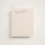 "Simple Timeline" - Graduation Insert Cards in Classic Black by Ashley DeMeyere - Front