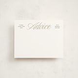 "Legato" - Graduation Insert Cards in Crisp Linen by Erin L. Wilson - Front