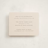 "simplicty" - Graduation Insert Cards in Champagne by Lori Wemple - Front