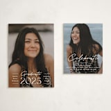 "Details" - Graduation Insert Cards in Cloud by Susan Asbill - With Invitation
