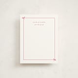 "PhotoBook" - Graduation Insert Cards in Peony by Baumbirdy - Front