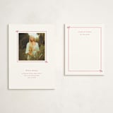 "PhotoBook" - Graduation Insert Cards in Peony by Baumbirdy - With Invitation