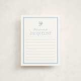 "Chesapeake" - Graduation Insert Cards in Sky Blue by Megan Davis - Front