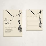 "Inked" - Graduation Insert Cards in Ink by Jamie Alexander - With Invitation