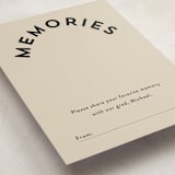 "Classy Arch Grad" - Graduation Insert Cards in Cloud by Kristin Oliversen - Detail