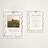 "quirky fun" - Graduation Insert Cards in Ink by Cass Loh - With Invitation
