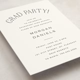 "Study Guide" - Graduation Insert Cards in Cloud by Carolyn MacLaren - Detail