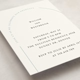 "Arc" - Graduation Insert Cards in Quartz by Erin Deegan - Detail